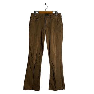 Eddie Bauer Women's Brown Slim Bootcut Denim Jeans